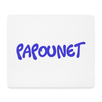 PAPOUNET. PAPA. FÊTE DES PÈRES. BONNE FÊTE PAPA - Tapis de souris (format paysage) - blanc - Devant