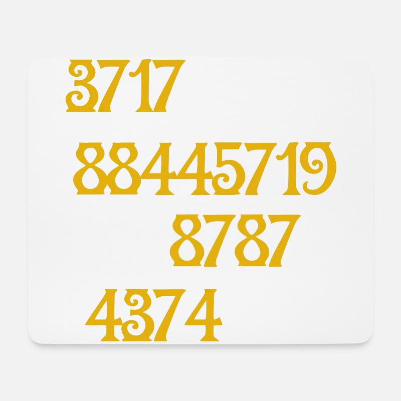Gruß von den Plejaden - get them all - Mousepad (Querformat) - Weiß