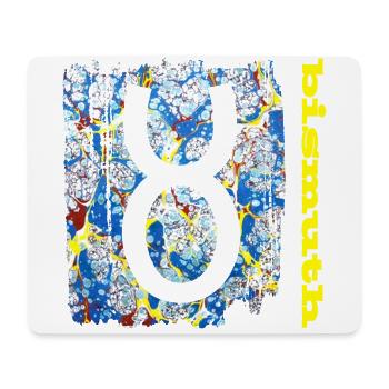 bismuth e 205 - Mouse Pad (horizontal) - white - Front