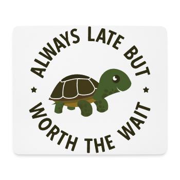 Schildkröten - Mousepad (Querformat) - Weiß - Vorne
