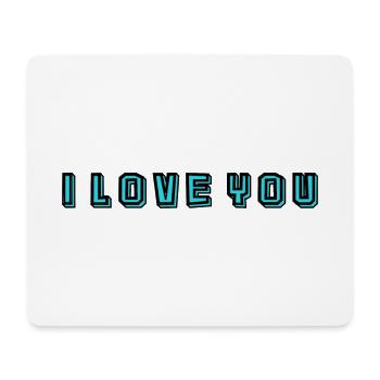 LOVE. MOTHER'S DAY. HAPPY MOTHER'S DAY. MOM - Mouse Pad (horizontal) - white - Front
