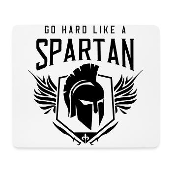 spartan motivation spartan fitness - Mouse Pad (horizontal) - white - Front