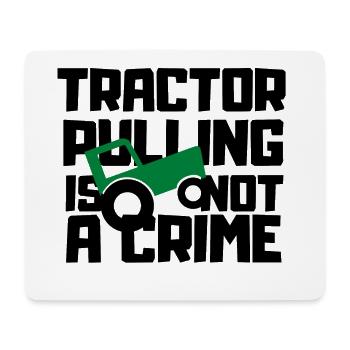 Tractor Trek Gift Tractor Pulling Tractor - Mouse Pad (horizontal) - white - Front