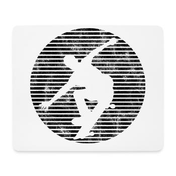 Skateboarder Skateboard Skater Skate Skateing - Mousepad (Querformat) - Weiß - Vorne