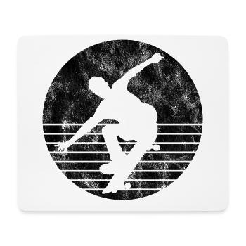 Skateboarder Skateboard Skater Skate Skateing - Mousepad (Querformat) - Weiß - Vorne
