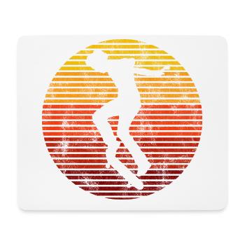 Skateboarder Skateboard Skater Skate Skateing - Mousepad (Querformat) - Weiß - Vorne