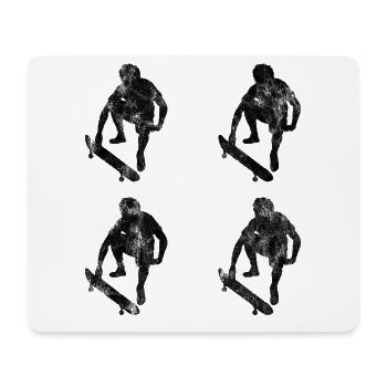 Skateboarder Skateboard Skater Skate Skateing - Mouse Pad (horizontal) - white - Front