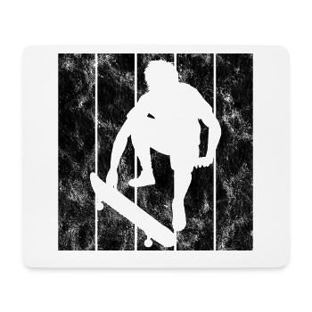 Skateboard Skateboarder Skater Skate Skateing - Mousepad (Querformat) - Weiß - Vorne