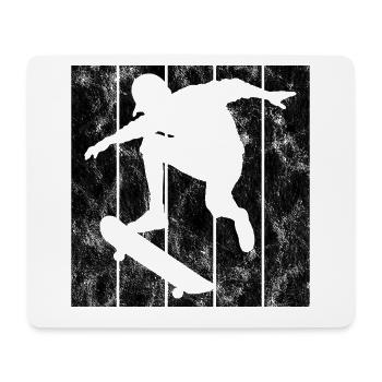Skateboard Skateboarder Skater Skate Skateing - Mousepad (Querformat) - Weiß - Vorne