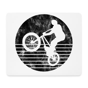 BMX Bike Bike Retro Gift Bicycle Motocross - Mouse Pad (horizontal) - white - Front