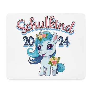 School Child 2024 Unicorn School School Student - Mouse Pad (horizontal) - white - Front