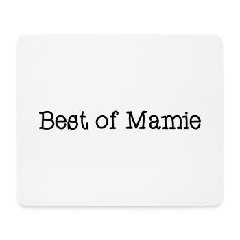 MAMIE. FÊTE DES MÈRES. BONNE FÊTE MAMIE. JE T'AIME - Tapis de souris (format paysage) - blanc - Devant