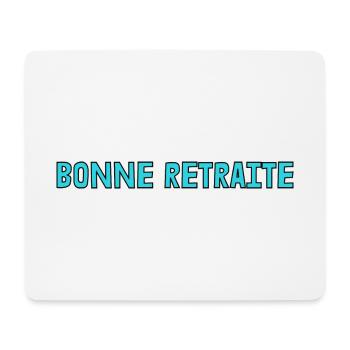 RETIREMENT. RETIREMENT. RETIRED. RETIREMENT - Mouse Pad (horizontal) - white - Front