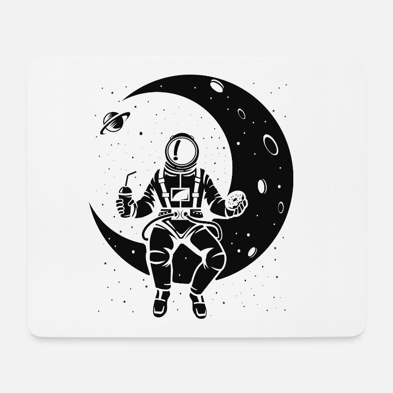 Mach mal ne Pause BK - Mousepad (Querformat) - Weiß