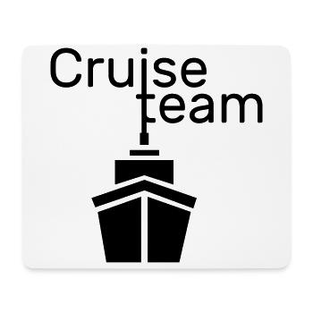 Cruiseteam - Mousepad (Querformat) - Weiß - Vorne