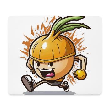 The Onion Sprint - Mouse Pad (horizontal) - white - Front