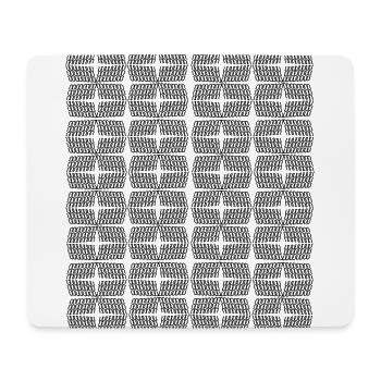 UNI - Tapis de souris (format paysage) - blanc - Devant