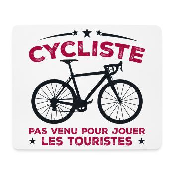 Radfahrer Geschenk Personalisierter Humor - Mousepad (Querformat) - Weiß - Vorne