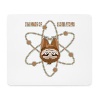 Fauler Naturwissenschaftslehrer - Mousepad (Querformat) - Weiß - Vorne