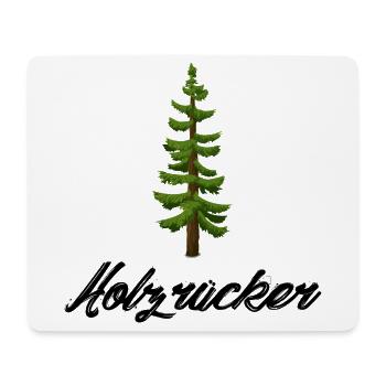 Ich bin Holzrücker - Mousepad (Querformat) - Weiß - Vorne