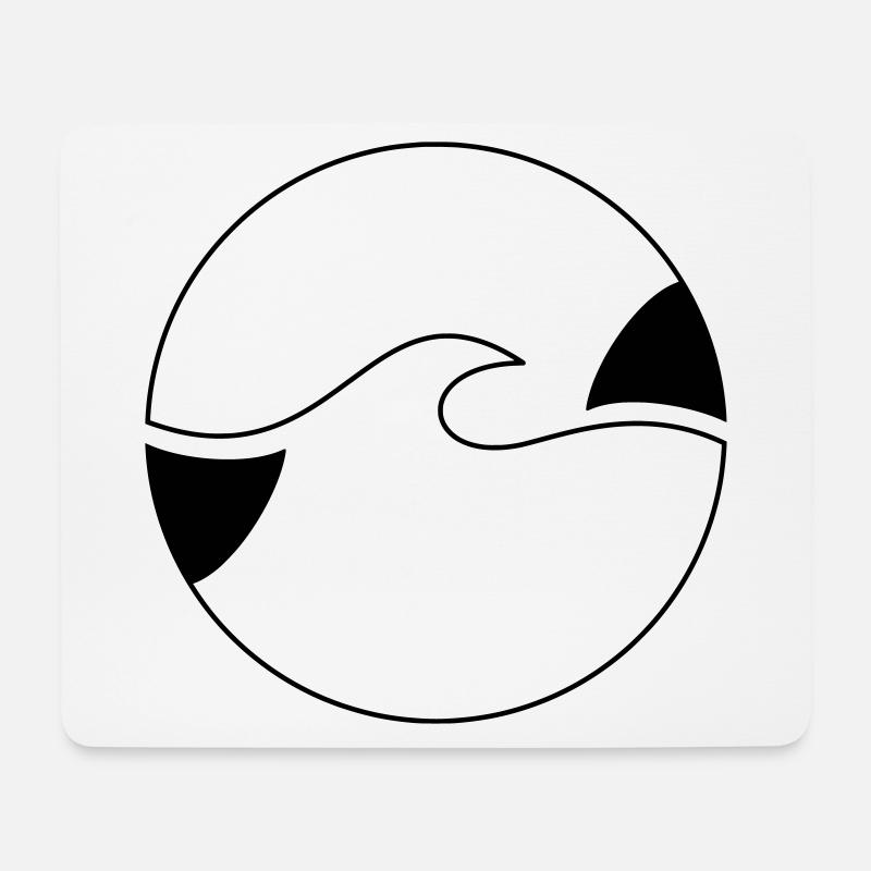 Wave - Mouse Pad (horizontal) - white