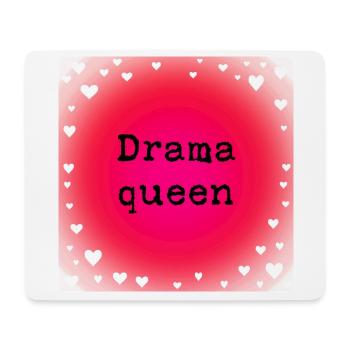 Drama queen - Mouse Pad (horizontal) - white - Front