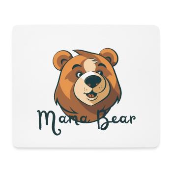 Mama Bear - Mousepad (Querformat) - Weiß - Vorne