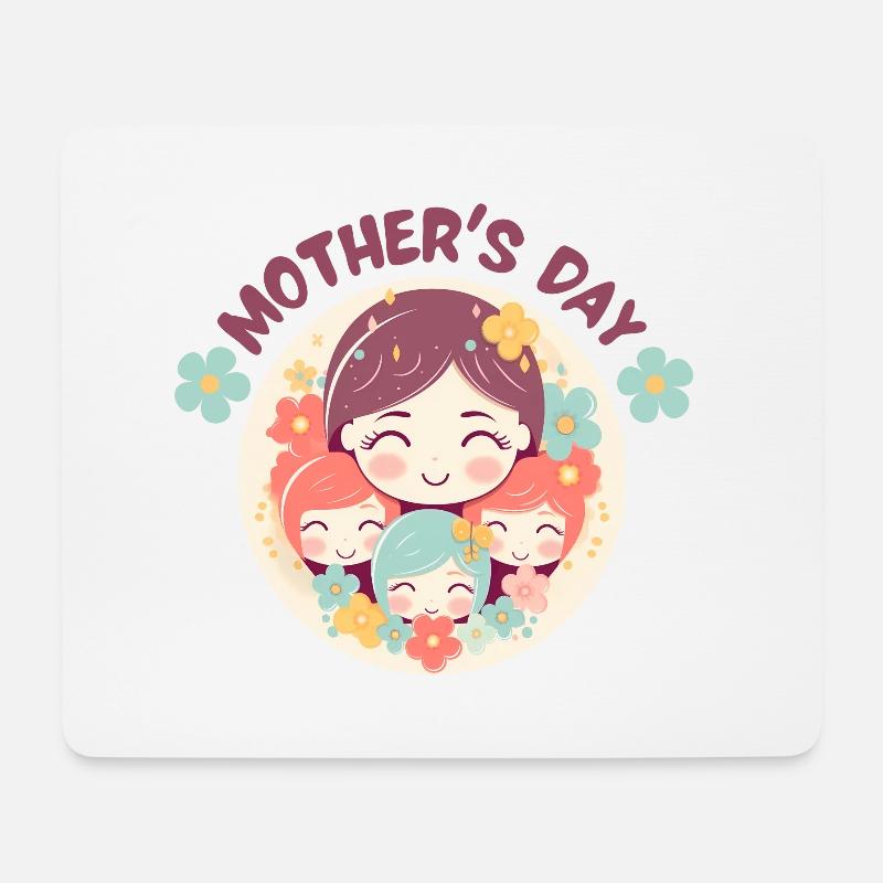 Mother's day - Mouse Pad (horizontal) - white