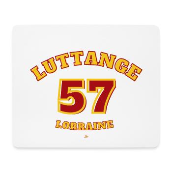 Luttange 57 - Tapis de souris (format paysage) - blanc - Devant