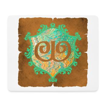E 36 W - Mouse Pad (horizontal) - white - Front