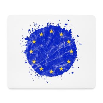Europe EU Symbol - Mouse Pad (horizontal) - white - Front