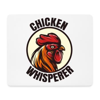 Chicken Whisperer Farmer Farmer Farmer Gift - Mouse Pad (horizontal) - white - Front