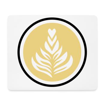 Coffee Barista Cafe - Mouse Pad (horizontal) - white - Front