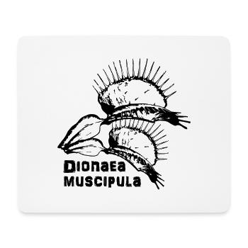 Dionaea muscipula. Plantes carnivores. - Tapis de souris (format paysage) - blanc - Devant