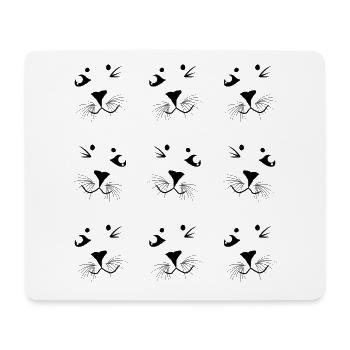 Robben - Mousepad (Querformat) - Weiß - Vorne