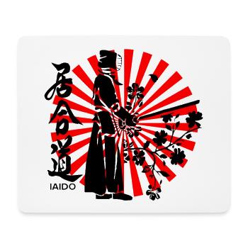 Iaido - Mousepad (Querformat) - Weiß - Vorne