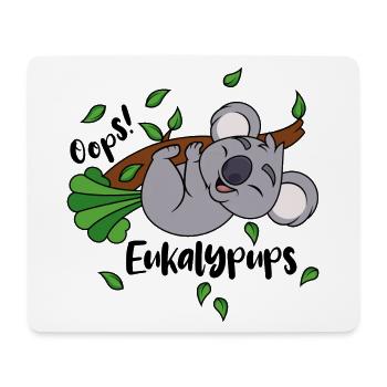 Koala Eukalyptus Oops Eukalypups Pups Tier Ast - Mousepad (Querformat) - Weiß - Vorne