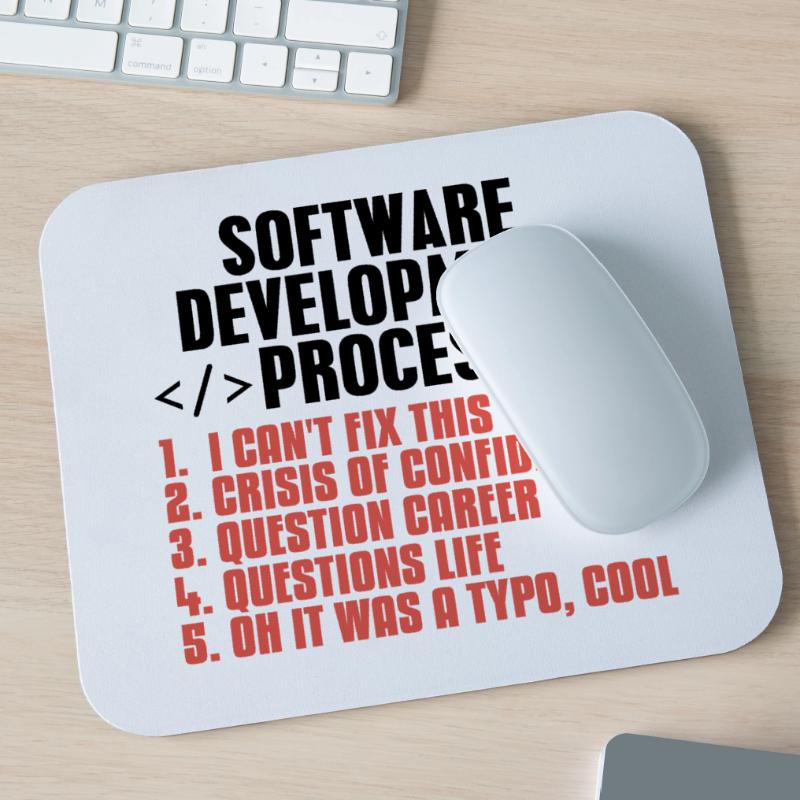 Programmierer Coder Softwareentwickler Geschenk Mousepad (Querformat)