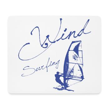 WINDSURFING - Cadeau SURFER WINDSURFER - Tapis de souris (format paysage) - blanc - Devant