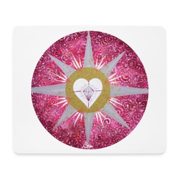 Heavenly SoulCrystal Sonja Ariel von Staden - Mouse Pad (horizontal) - white - Front