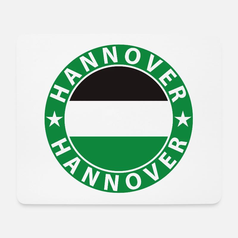 Hannover - Mousepad (Querformat) - Weiß