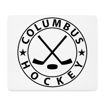 Columbus Ice Hockey - Mouse Pad (horizontal) - white - Front