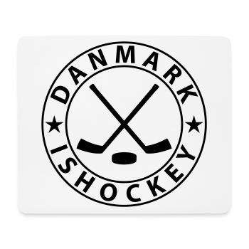 Denmark Ice Hockey - Mouse Pad (horizontal) - white - Front