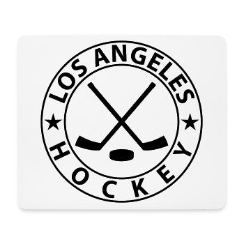 Los Angeles Eishockey - Mousepad (Querformat) - Weiß - Vorne