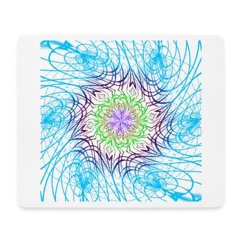 Ascent to a pattern of wisdom - Tapis de souris (format paysage) - blanc - Devant