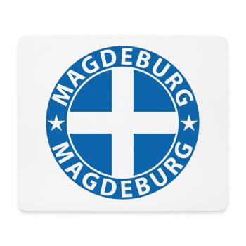 Magdeburg - Mouse Pad (horizontal) - white - Front
