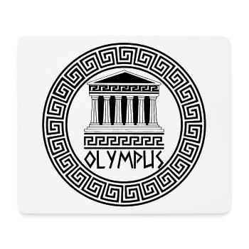 Die Domäne der Götter (schwarz) - Mousepad (Querformat) - Weiß - Vorne