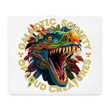 Société Galactique des créatures bruyantes - Tapis de souris (format paysage) - blanc - Devant
