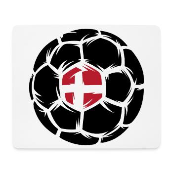 Handballer Symbol Handball Denmark Logo icon - Mouse Pad (horizontal) - white - Front