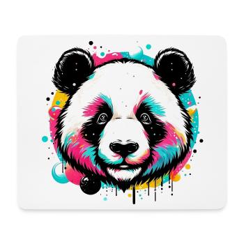 Panda - Mousepad (Querformat) - Weiß - Vorne